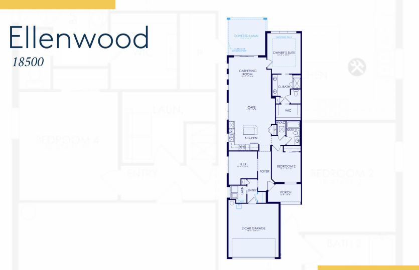 Floor plan of this home