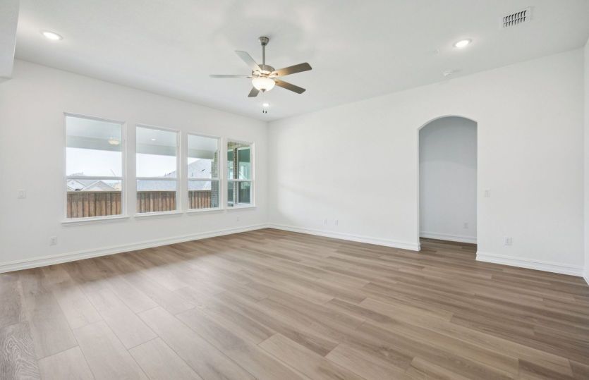 Natural light in gathering room