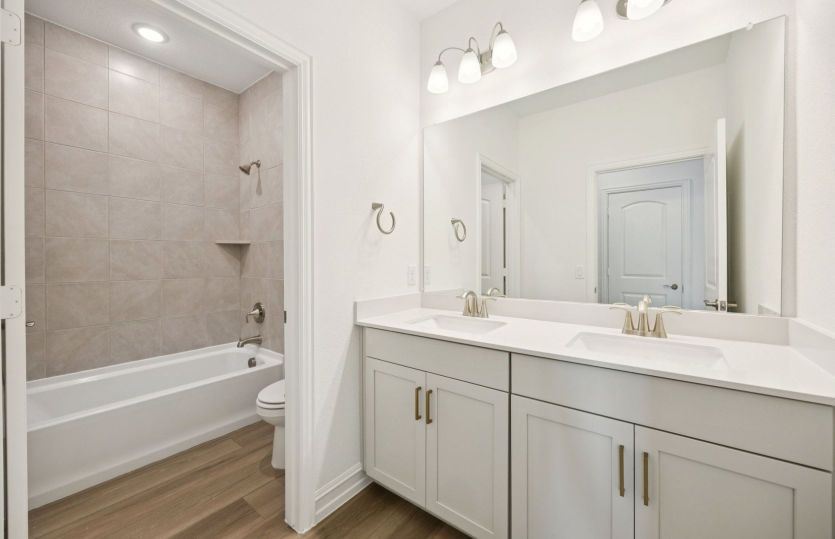 Secondary bathroom