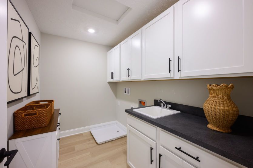 Laundry Room with Plenty of Storage