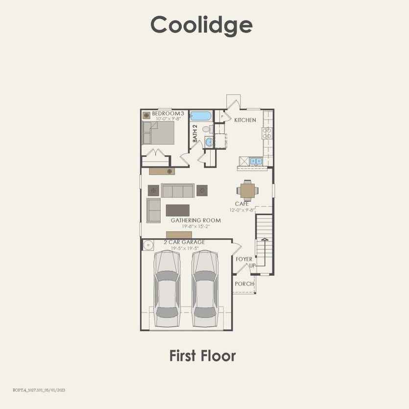 First Floor 4 br / 3 ba