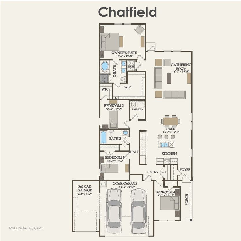 First Floor 4 br / 2 ba