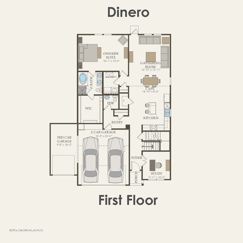 First Floor 4 br / 2.5 ba