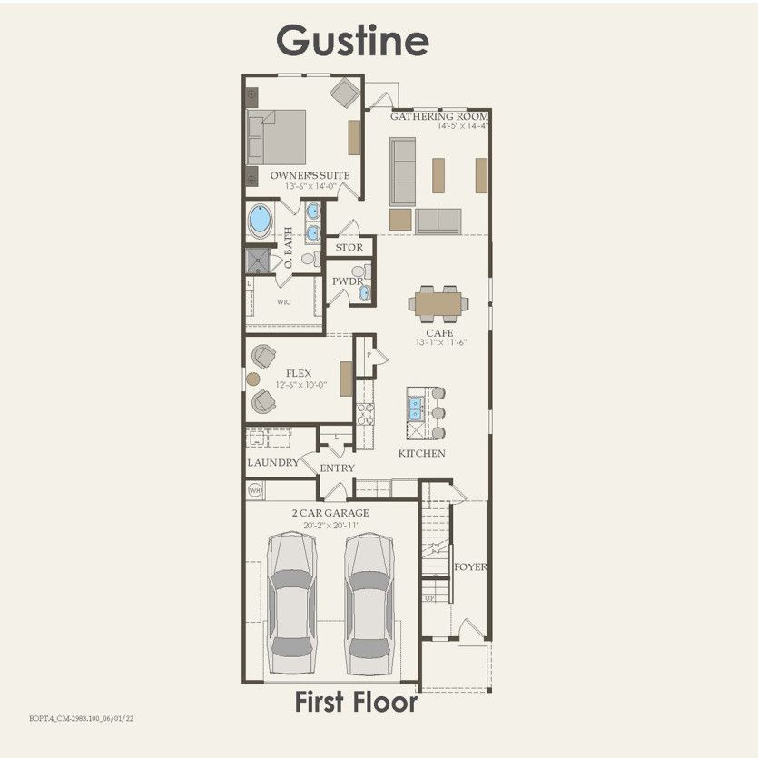 First Floor 4 br / 2.5 ba