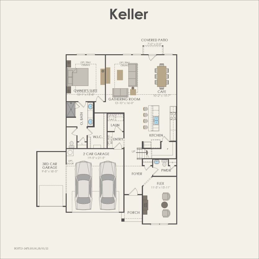 First Floor 4 br / 2.5 ba