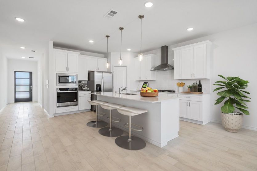 Virtually Staged Kitchen
