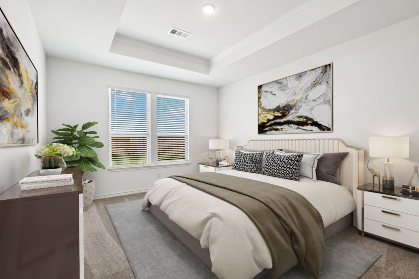 Virtually Staged Owner's Suite
