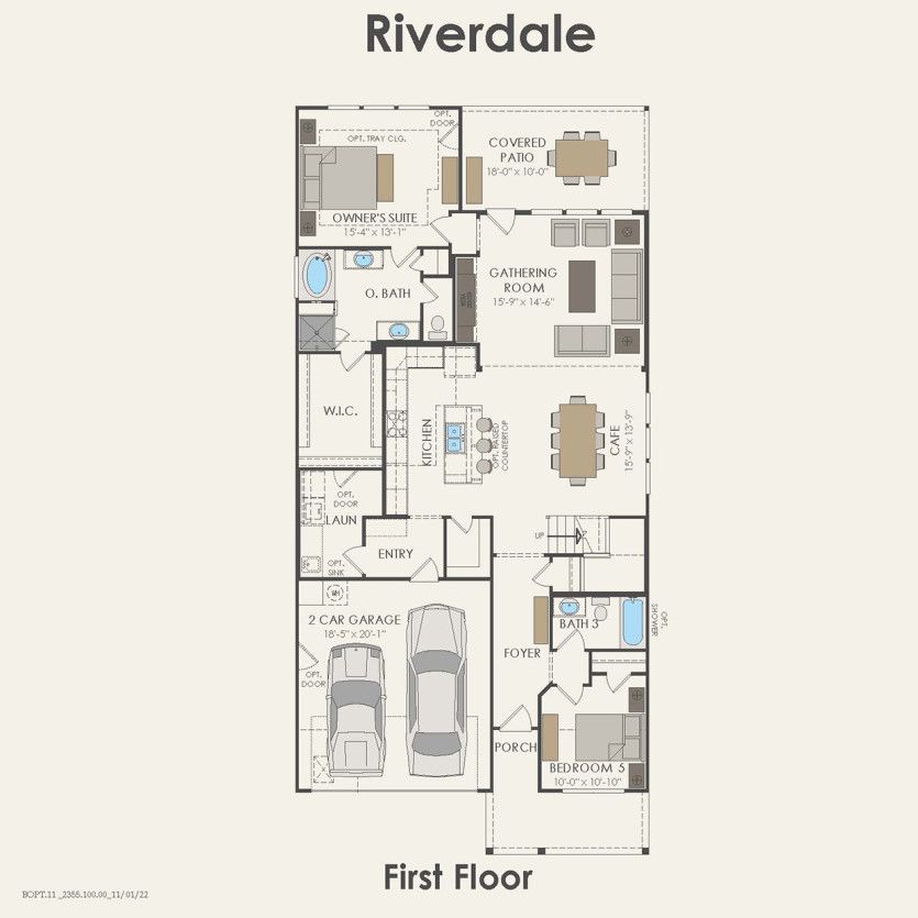 First Floor 5 br / 4 ba