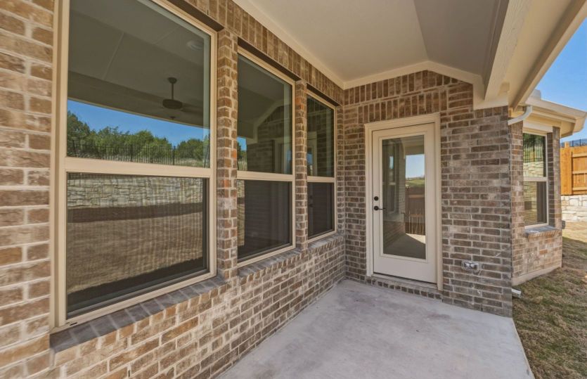 Covered Back Patio