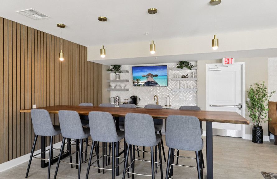 Entertain in the Club Room