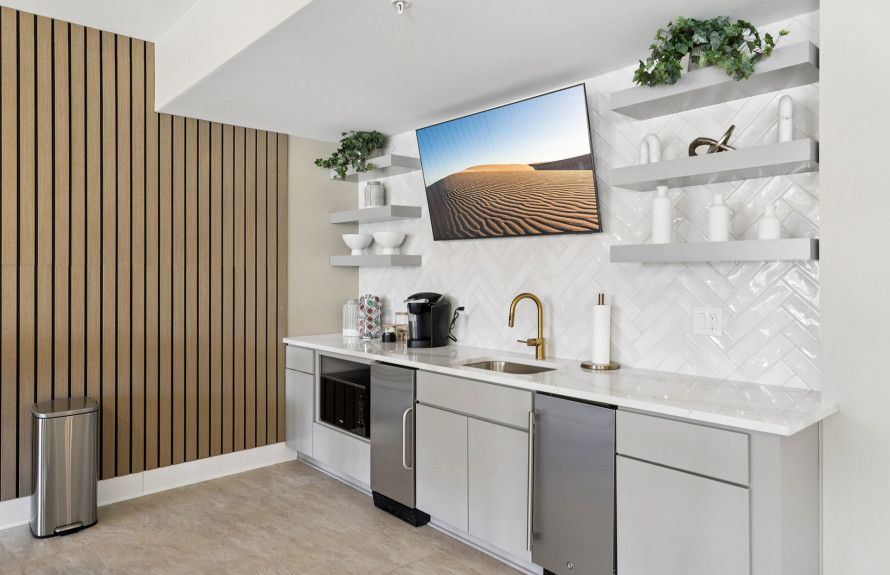 Kitchenette in the Club Room