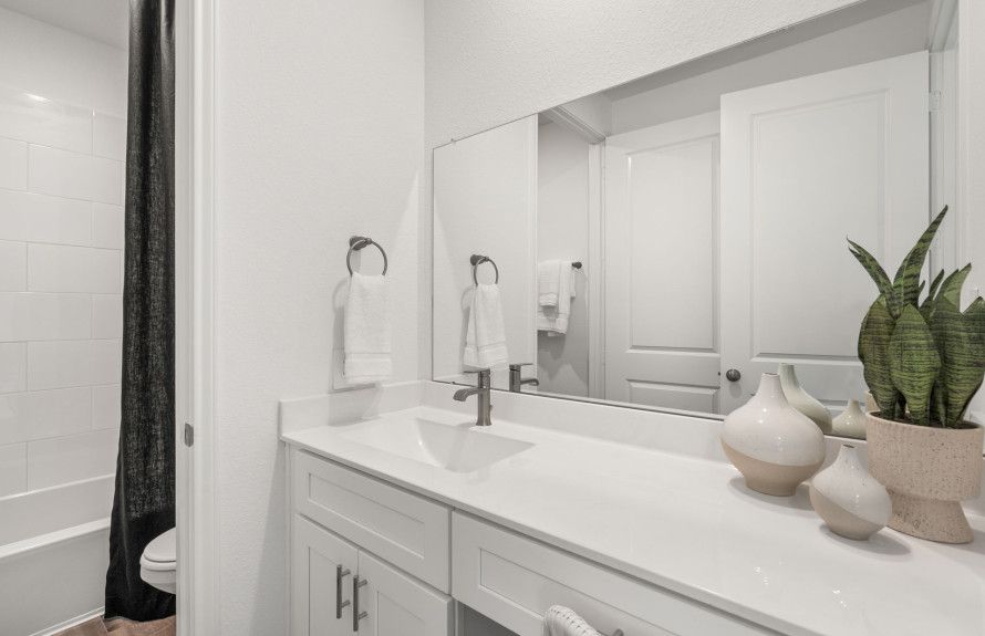 Secondary bathroom