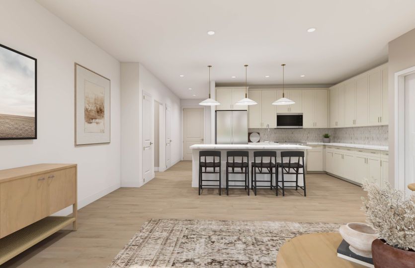 Kitchen with Large Island