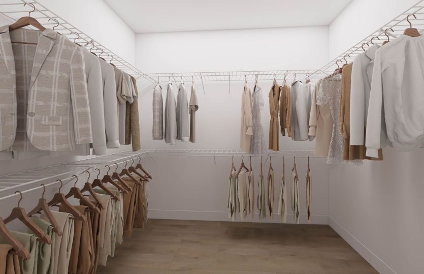 Oversized Walk-In Closet