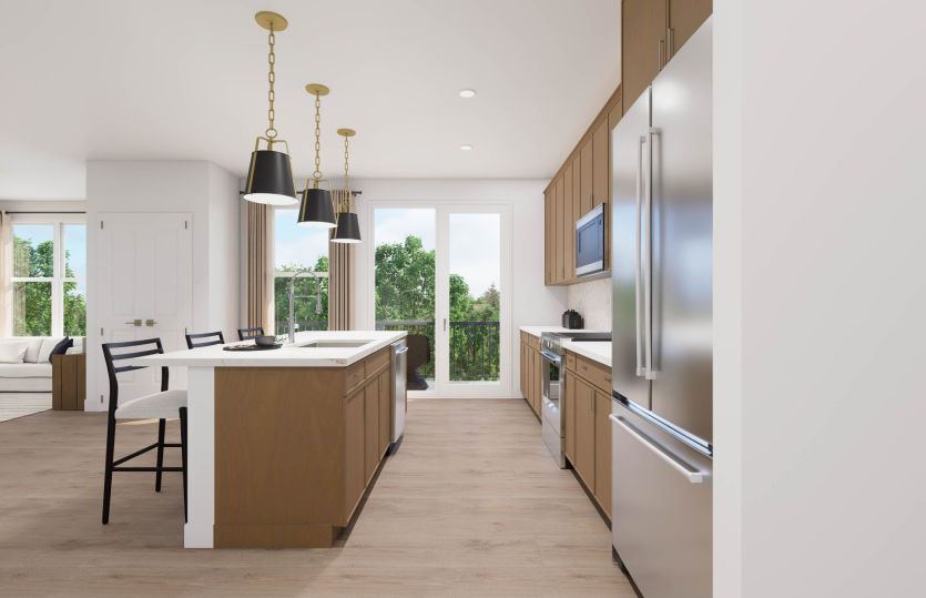 Expansive Island Perfect for Gathering and Prep