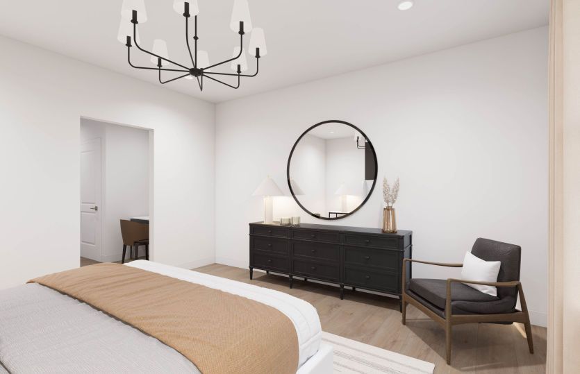 Sizable but Cozy Primary Suite