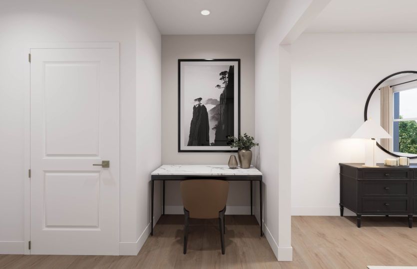 Pocket Office in Primary Suite