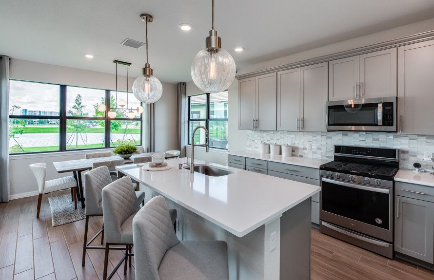 Modern Townhome Kitchen