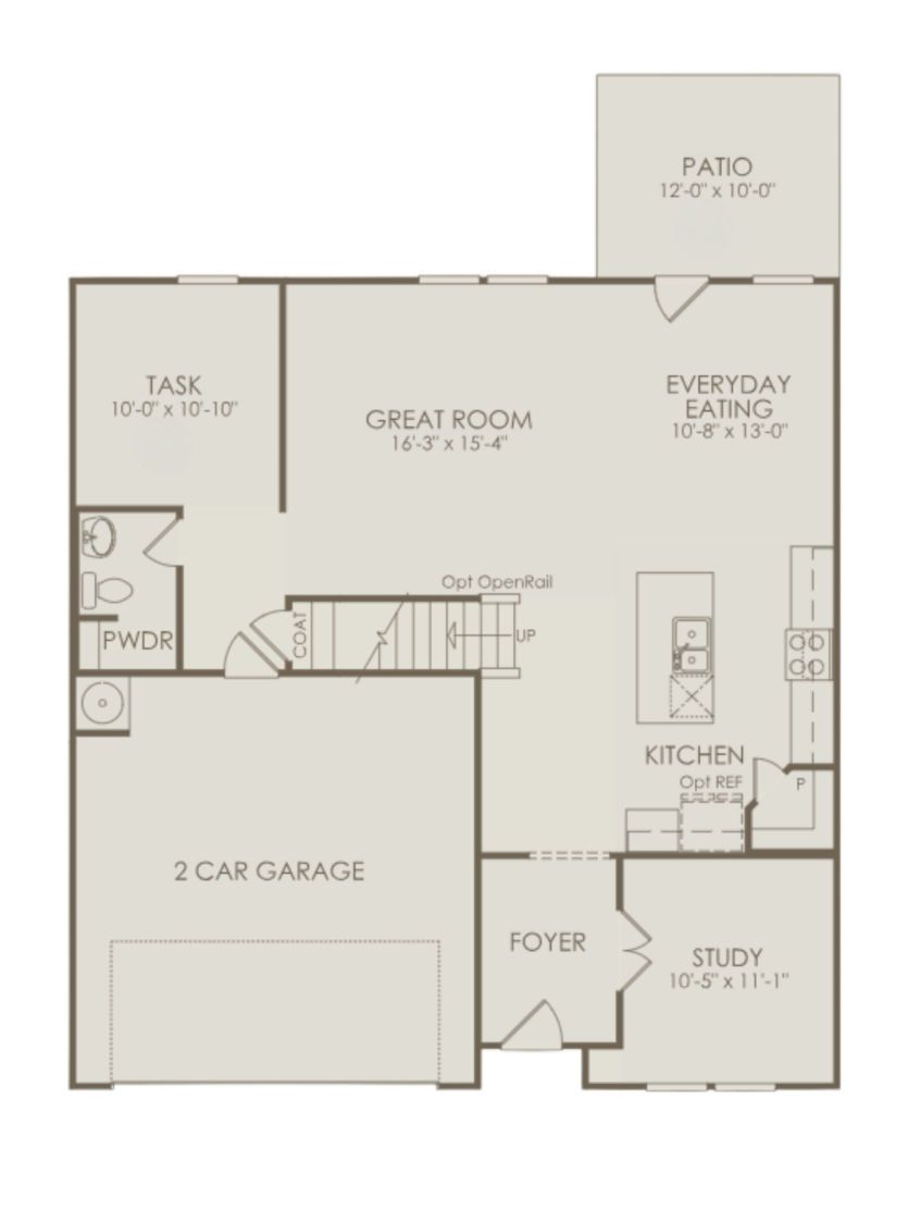 First Floor 4 br / 2.5 ba