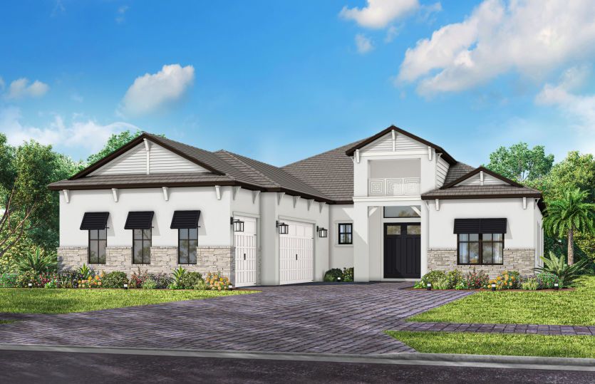 Exterior CO3 with optional stone