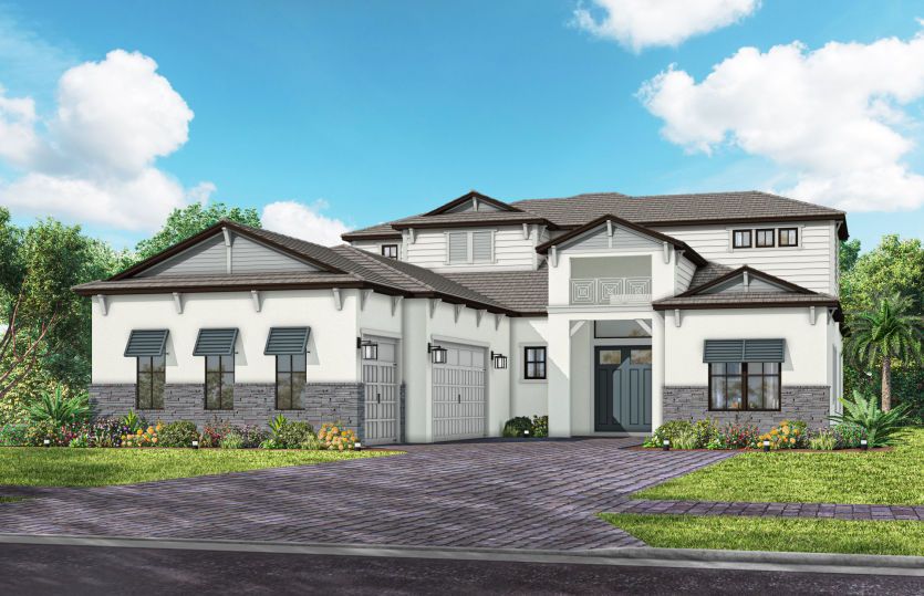 Exterior CO3 with optional stone