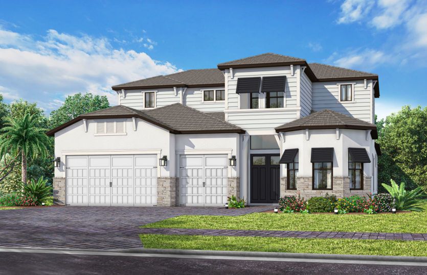 Exterior CO3 with optional stone
