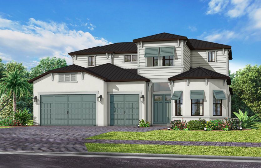 Exterior CO3 with metal roof option