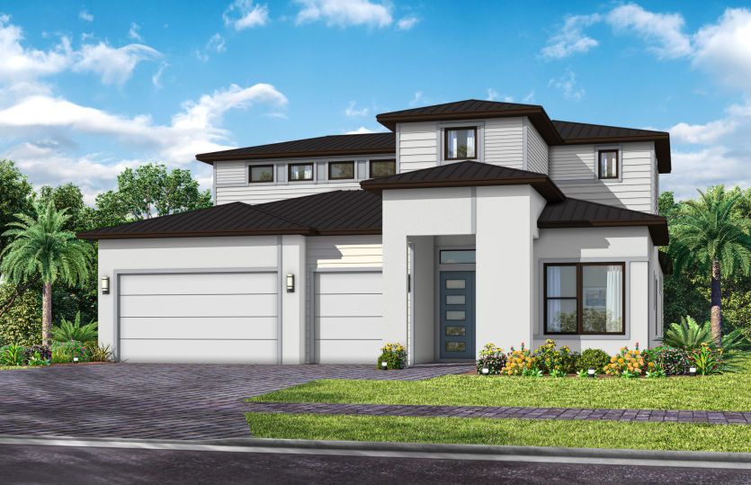 Exterior MD3 with metal roof option