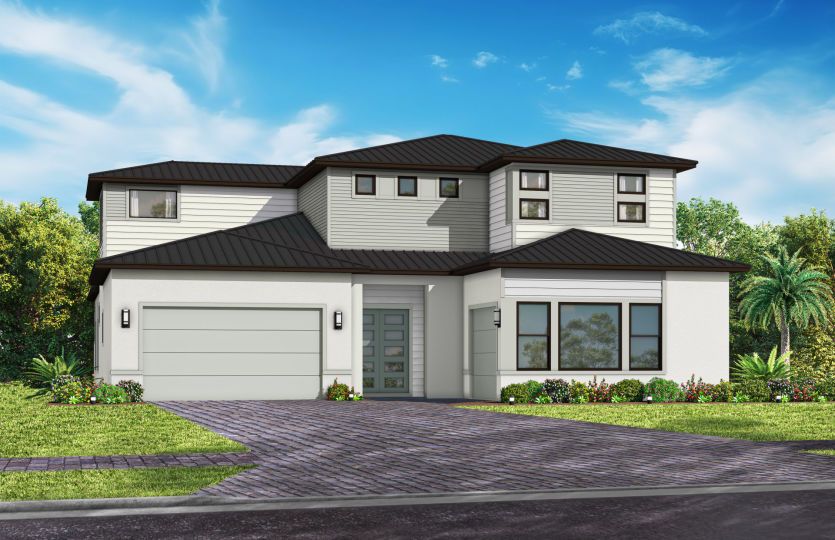 Exterior MD3 with metal roof option