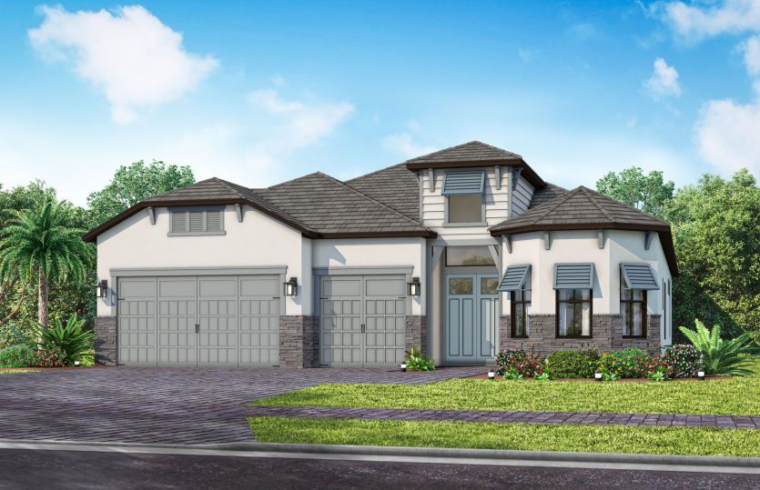 Exterior CO3 with optional stone