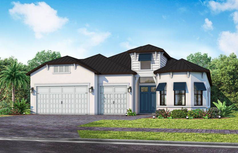 Exterior CO3 with metal roof option
