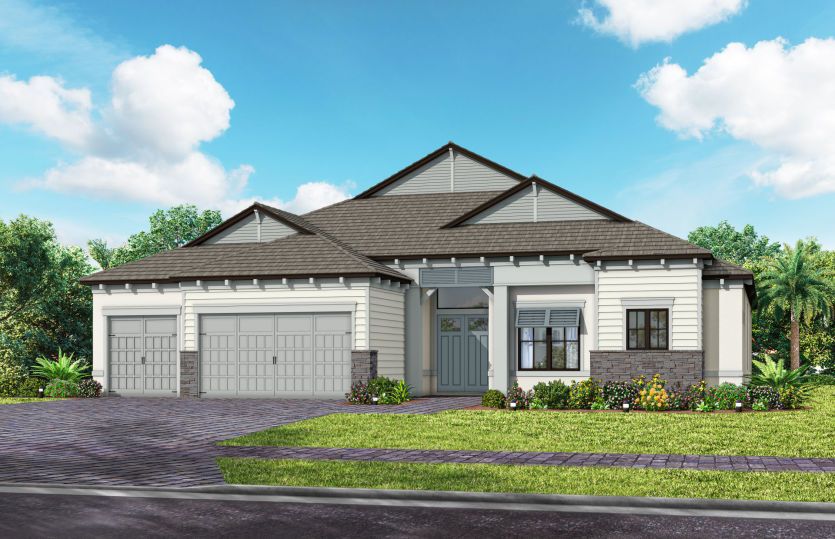 Exterior CO3 with optional stone