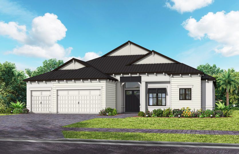 Exterior CO3 with metal roof option