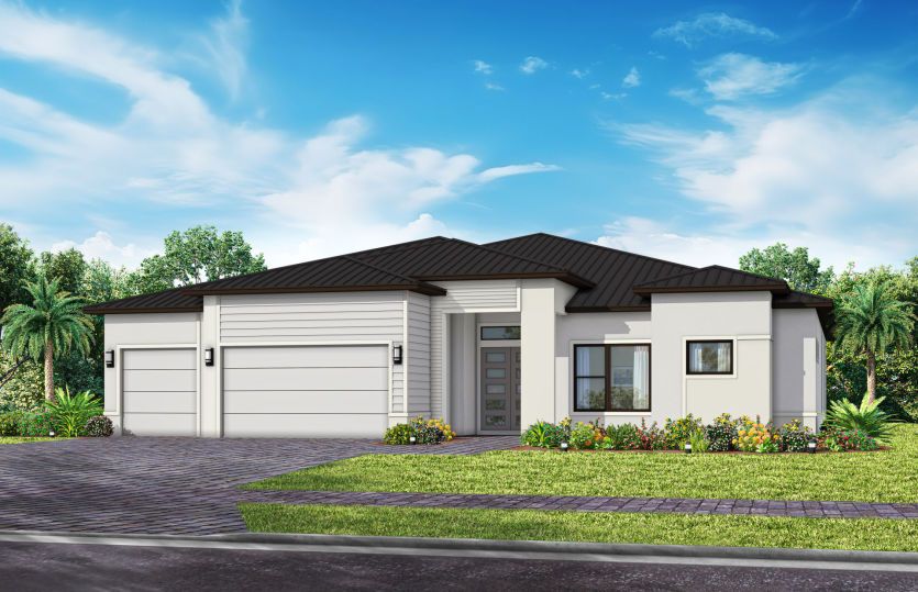 Exterior MD3 with metal roof option