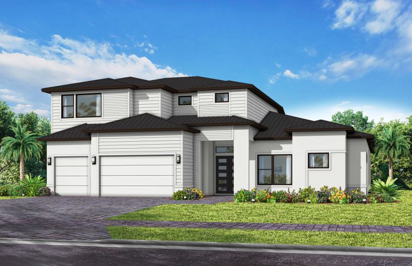 Exterior MD3 with metal roof option