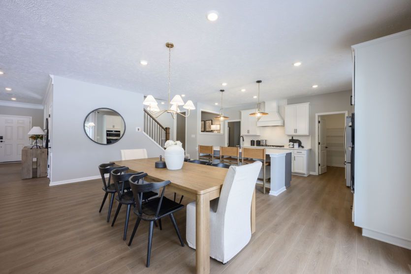 Dining Room, Open to the Kitchen