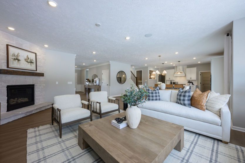 Cozy Gathering Room, Perfect for Family Movie Night
