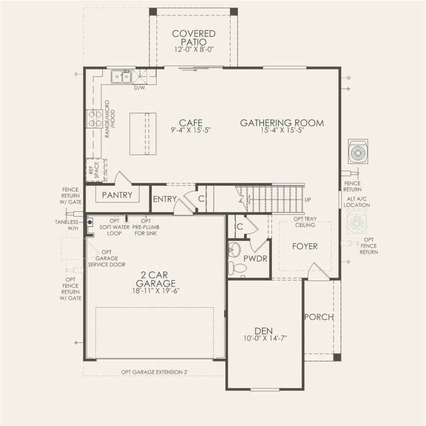 First Floor 3 br / 2.5 ba