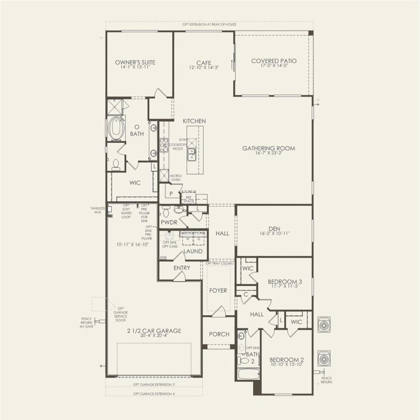 First Floor 3 br / 2.5 ba