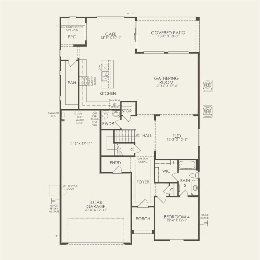 First Floor 4 br / 3.5 ba