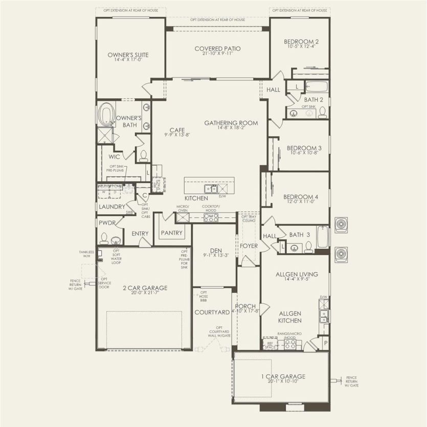 First Floor 4 br / 3.5 ba