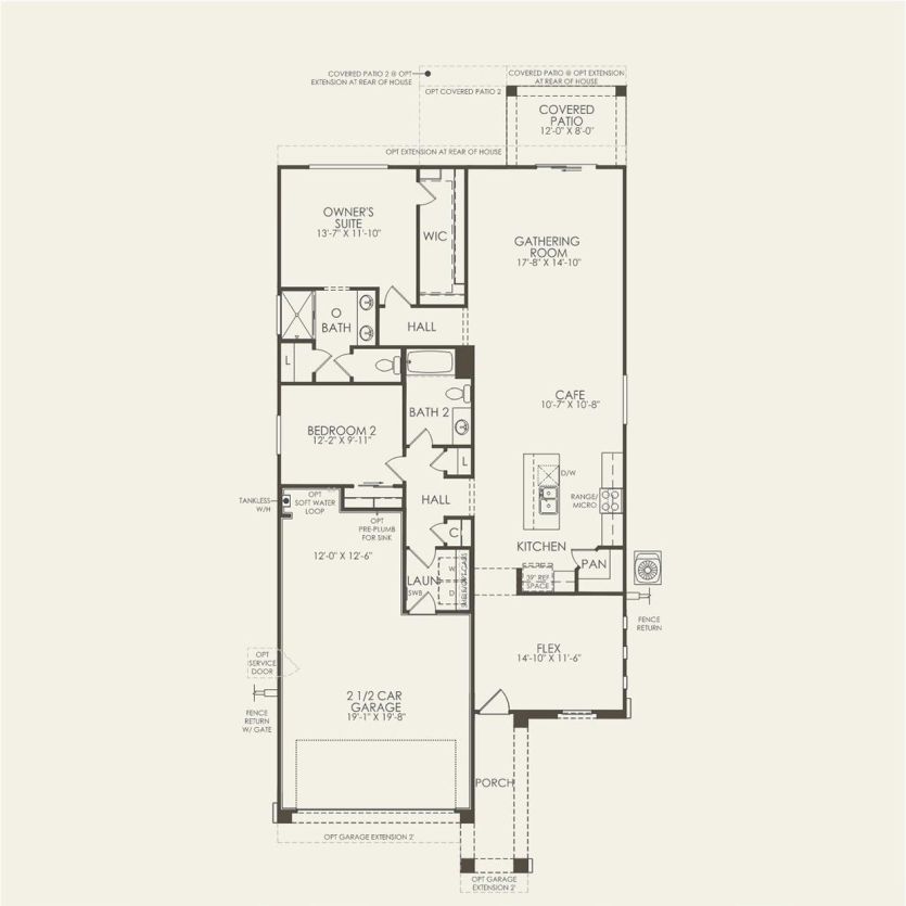 First Floor 2 br / 2 ba