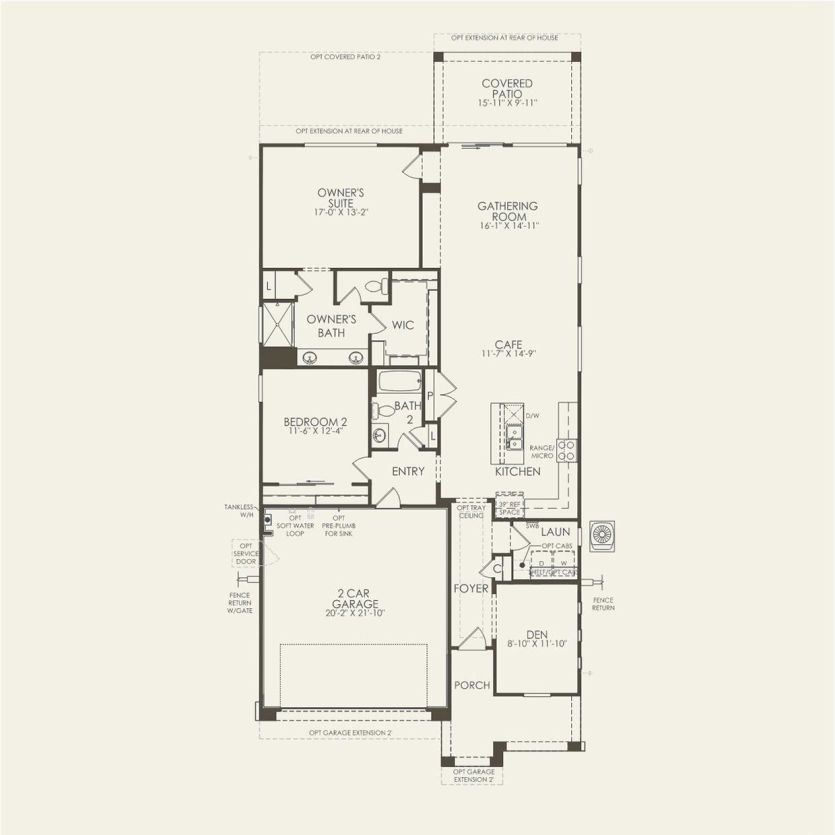 First Floor 2 br / 2 ba