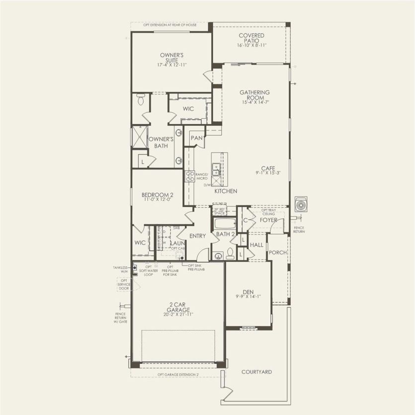 First Floor 2 br / 2 ba