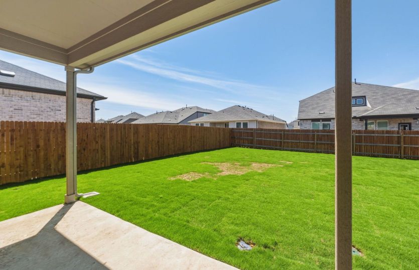Covered Back Patio