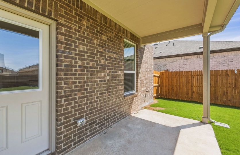 Covered Back Patio