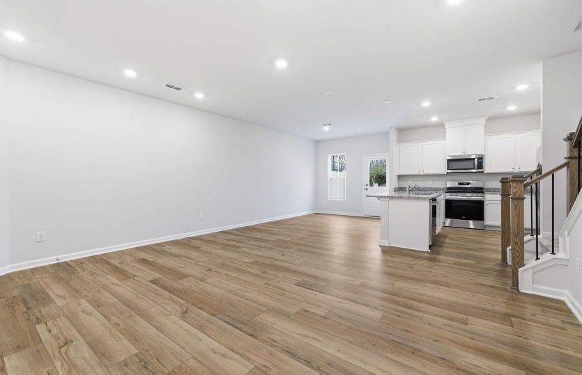 Hemingway #6 - Living with Open Concept for Connectivity between Rooms
