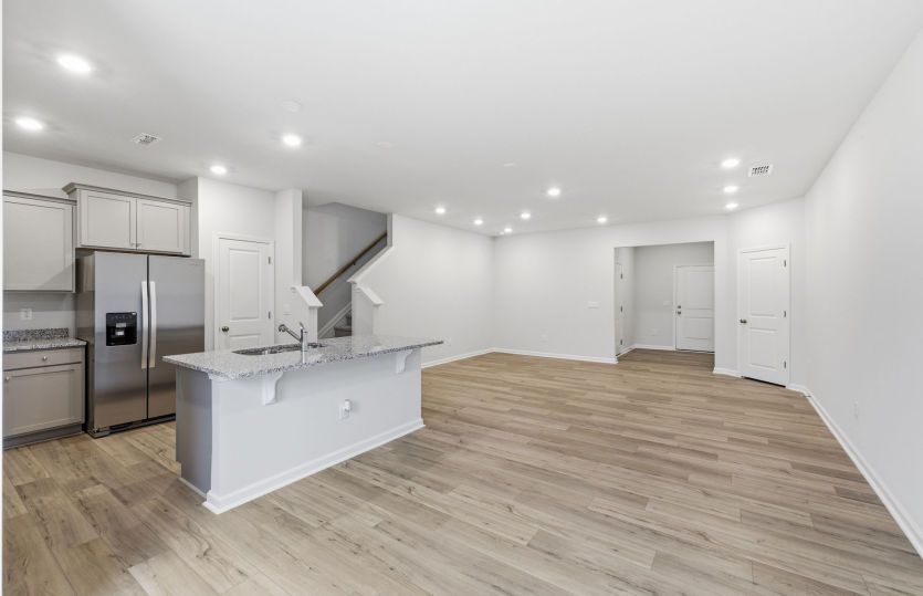 Hemingway #8 - Kitchen, Dining & Gathering Room offers Connectivity with Open Concept Floor Plan