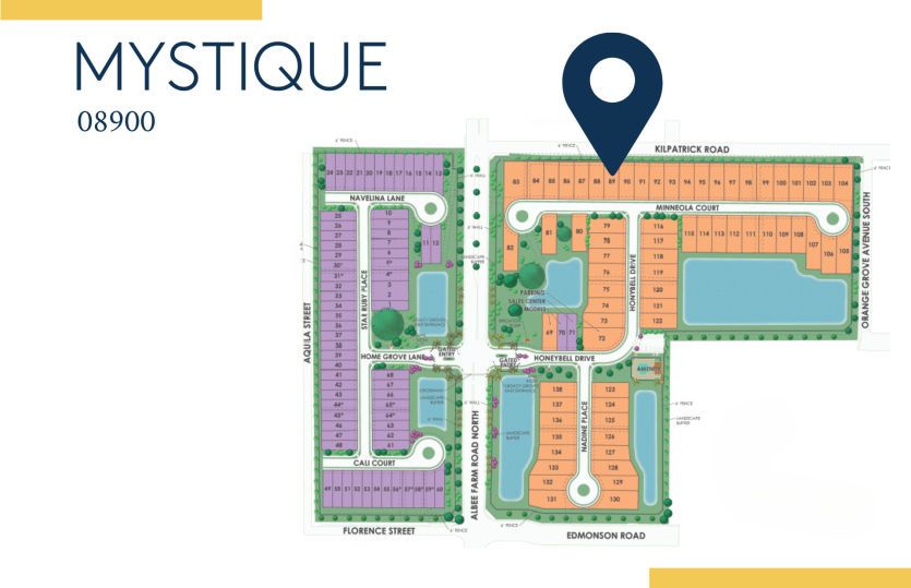 Location of this home within Legacy Groves