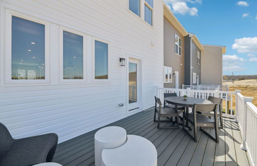 Deck off the Rear Kitchen